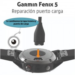 Reparación puerto carga GPS Garmin Fenix 5