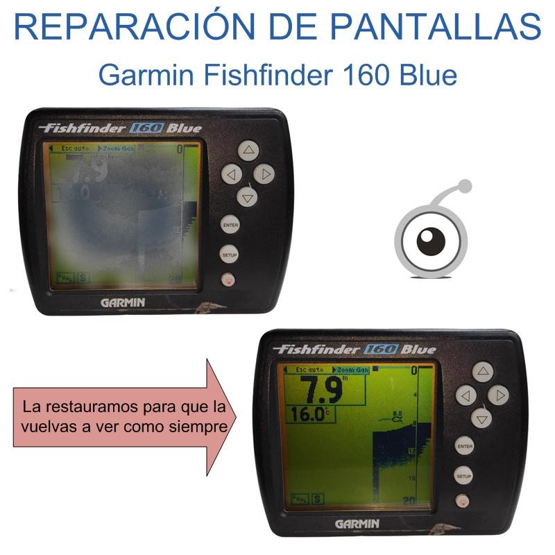 Reparación pantalla Garmin 160 en Murcia