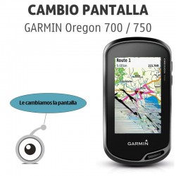Garmin Oregón 700 / 750 | Cambio pantalla GPS