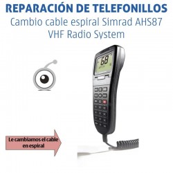 Reparación problemas de display Simrad RS81/RS82 VHF Radio System