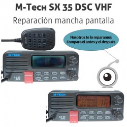 M-Tech SX 35 DSC VHF Radio System | Reparación problemas de display