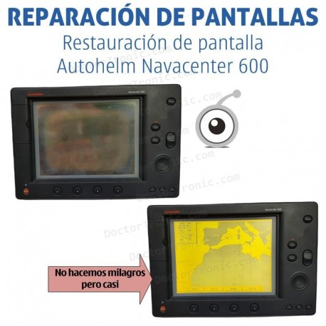 Autohelm Navacenter 600 | Reparación problemas de imagen