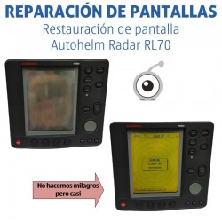 Autohelm Radar RL70 | Reparación problemas de imagen