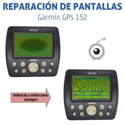 Garmin GPS 152 | Reparación mancha pantalla