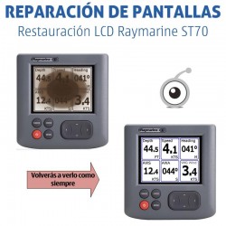 Raymarine ST70 | Reparación LCD