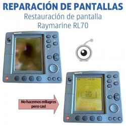 Raymarine RL70 | Reparación problemas de imagen