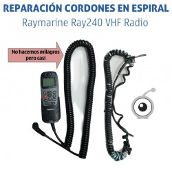 Raymarine Ray240 VHF Radio | Cambio cable espiral
