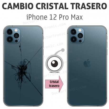 iPhone 12 Pro Max | Reparación cristal trasero