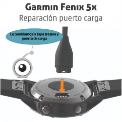 Garmin Fenix 5x | Reparación puerto carga GPS