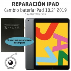 iPad 10.2" 2019 7ª Gen. A2197 / A2200 / A2198 | Cambio de batería