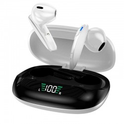 Auriculares Stereo Bluetooth Dual Pod Earbuds Inalámbricos TWS Lcd COOL Shadow