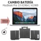 Cambio batería MacBook Pro 13 Retina A1502