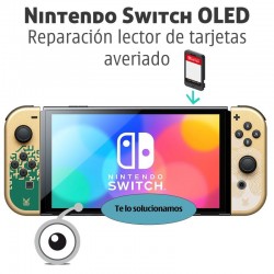 Nintendo Switch OLED|Reparación lector de tarjetas para juegos