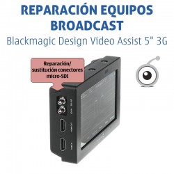 Blackmagic Design Video Assist 5" 3G | Cambio conectores SDI