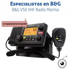 B&G V50 VHF Radio Marina | Problemas de recpción - cambio de filtros ceramicos
