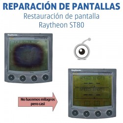 Raytheon ST80 | Reparación problemas de imagen