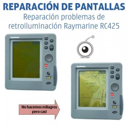 Raymarine RC425 | Reparación problemas de retroiluminación