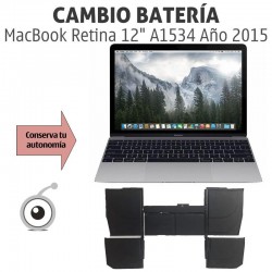 MacBook Retina 12" A1534 Año 2015 |Cambio batería