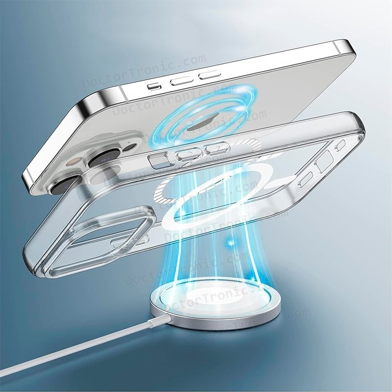 Carcasa COOL para iPhone 14 Pro Max Magnética Transparente - Área