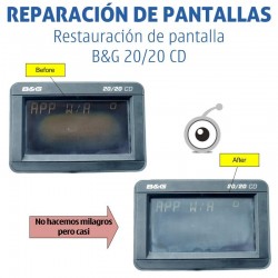 B&G 20/20 CD | Reparación problemas de imagen