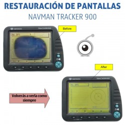 Navman Tracker 900 |Reparación problemas de pantalla quemada