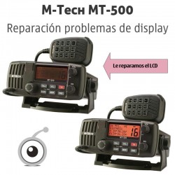 M-Tech MT-500 VHF Radio System | Reparación problemas de display
