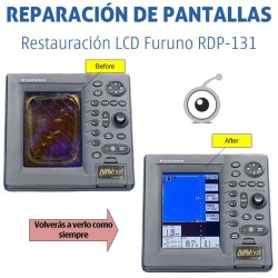 Furuno RDP-131| Reparación problemas de imagen sonda