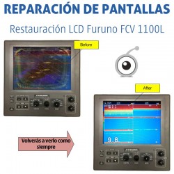 Furuno FCV 1100L | Reparación problemas de imagen sonda