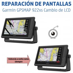 Garmin GPSMAP 922xs | Cambio pantalla LCD