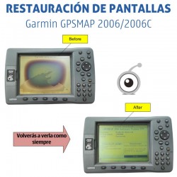Garmin GPSMAP 2006/2006C | Restauración de pantalla