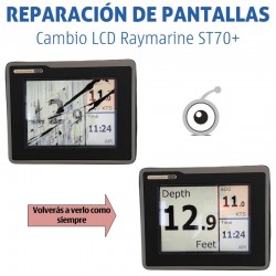 Raymarine ST70+ | Sustitución LCD