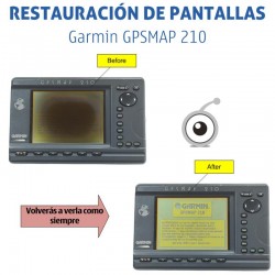 Garmin GPSMAP 210 | Restauración de pantalla