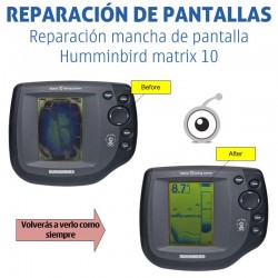 Humminbird matrix 10 | Reparación problemas de imagen