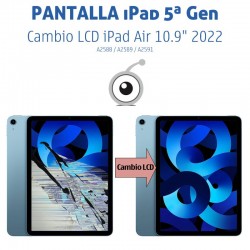 iPad Air 10.9" 2022 (5ª Gen) A2588 / A2589 / A2591 | Reparación pantalla LCD