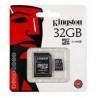 Tarjeta Memoria Micro SD + Adapt. x32GB Kingston
