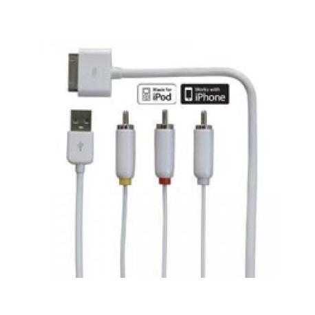 Cable TV Audio-Video iPhone 4/3G/3Gs/4s/iPod