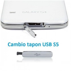 Cambio tapón USB Galaxy S5 i9600/G900F