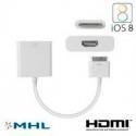 Cable Adaptador iPhone / iPad a HDMI
