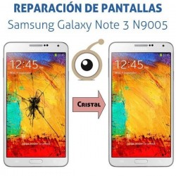 Reparación cristal Samsung Galaxy Note 3 N9005