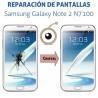 Samsung Galaxy Note 2 N7100 | Reparación cristal
