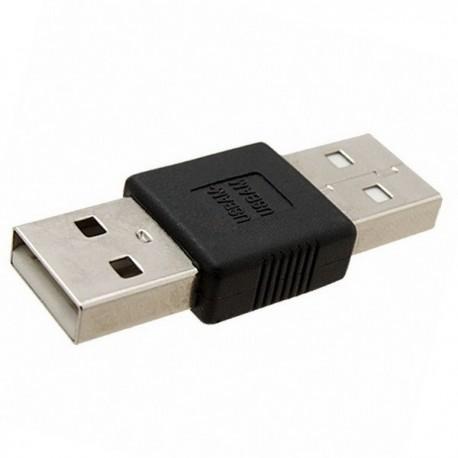 Conector USB A Macho a Macho