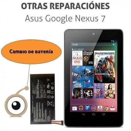 Cambio batería Asus Google Nexus 7