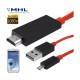 Cable Micro-Usb a HDMI Compatible Samsung Galaxy S3 / S4 / Note 2