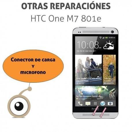 Reparación puerto de carga minicro-USB HTC One M7
