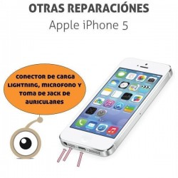 iPhone 5/5S/5C | Reparación Conector de carga lightning
