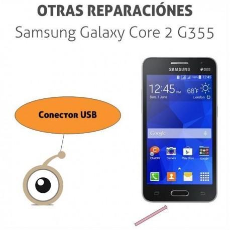 Cambio conector de carga USB Galaxy Core 2 G355