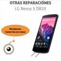 LG Nexus 5 D820 | Reparación conector de carga USB