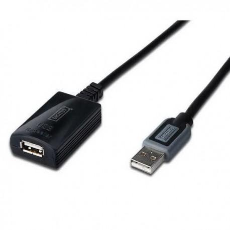 Cable USB 2.0 AM/AH Amplificado 5m (Digitus)