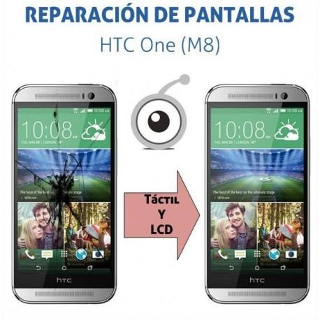 Reparación pantalla HTC One M8 831C