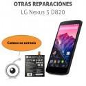 LG Nexus 5 D820 | Cambio batería